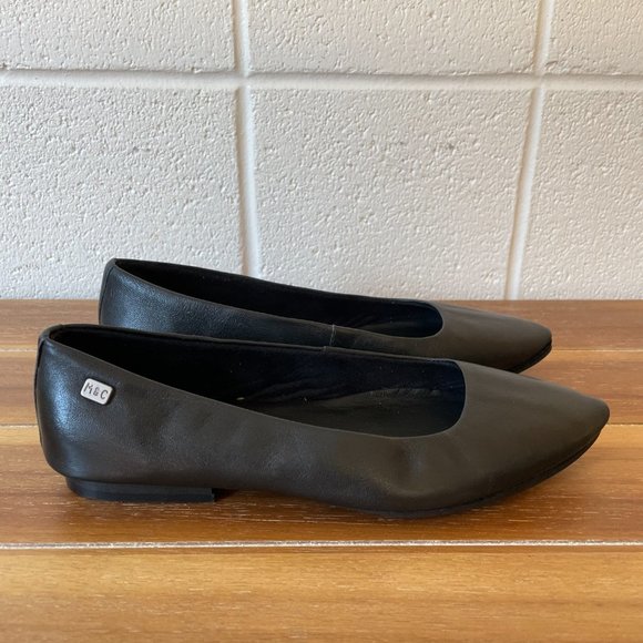 Musse & Cloud Habana Ballet Flat in Black - Picture 2 of 6